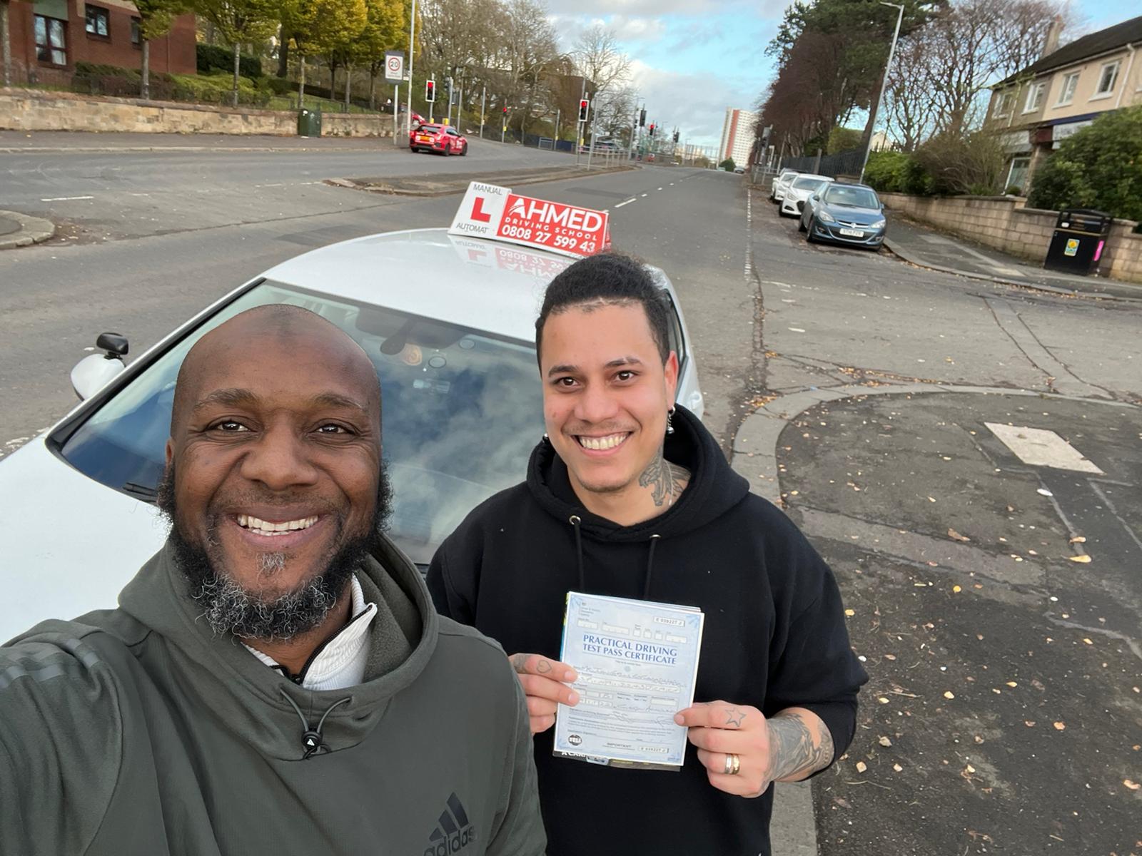 driving test pass glasgow